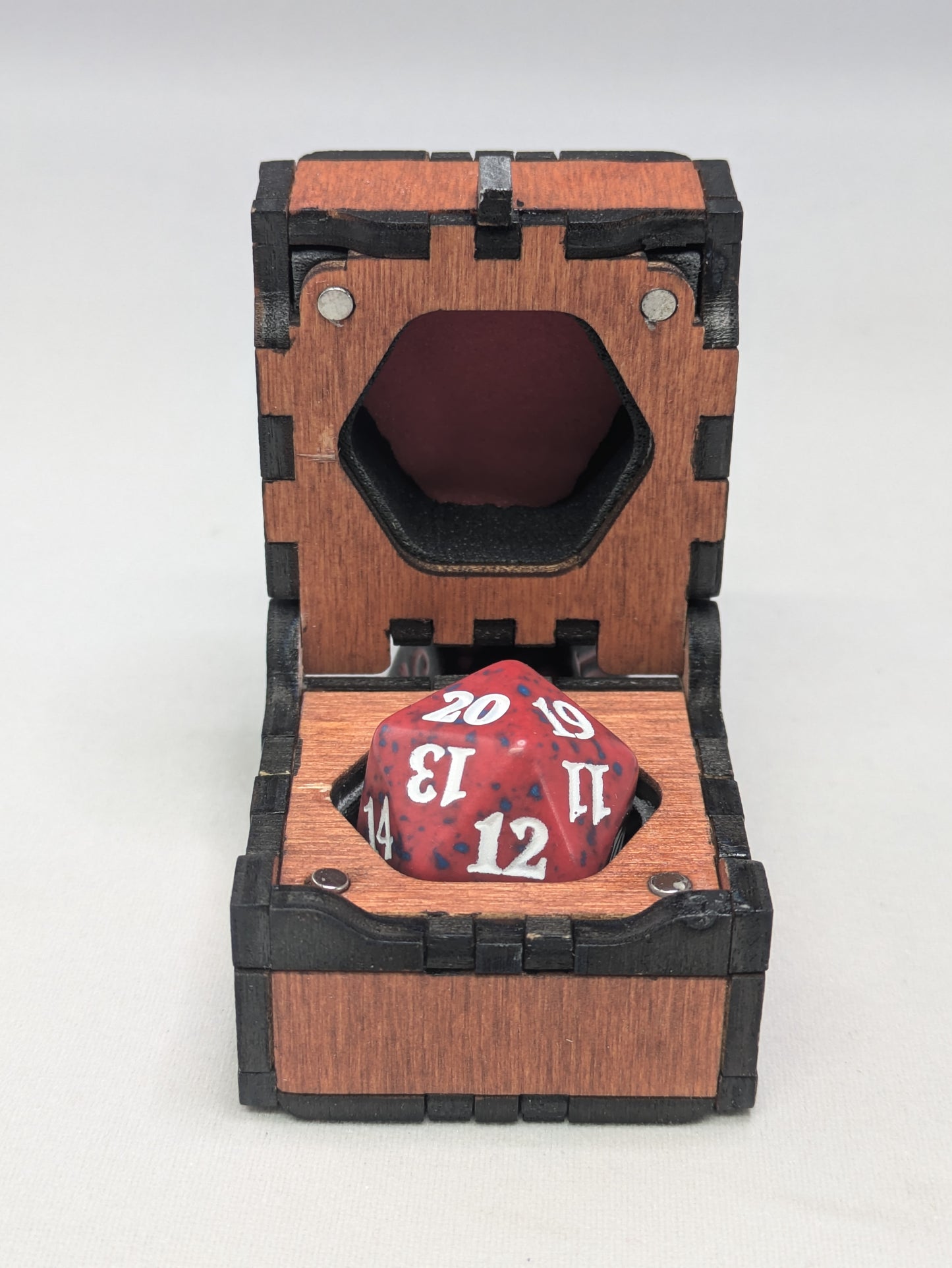 Minecraft D20 Dice Box