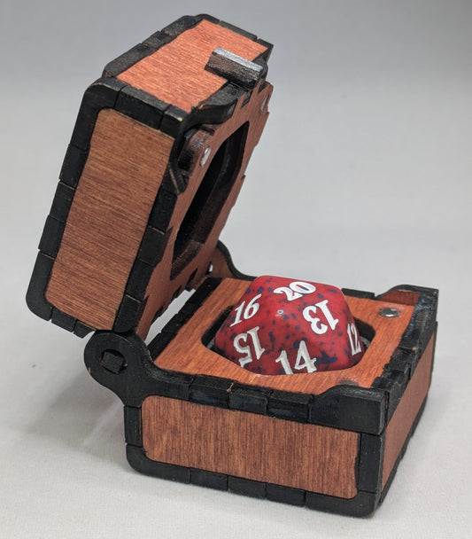 Minecraft D20 Dice Box