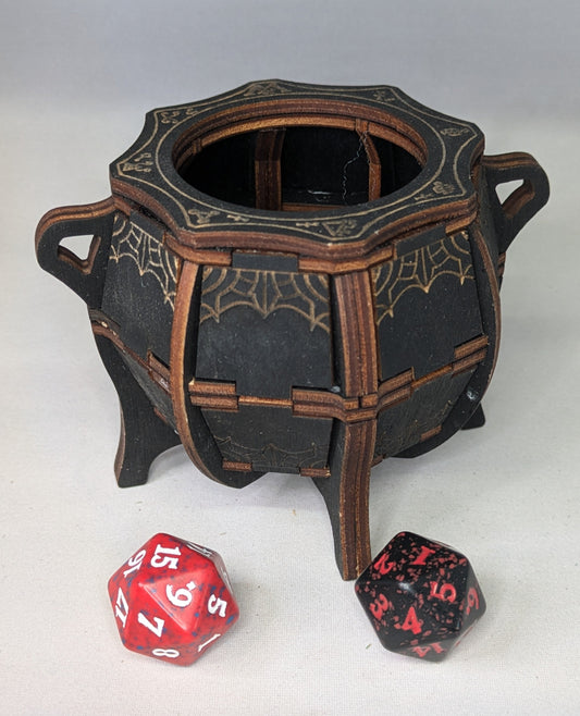Witch Coulron Small Tea Light/ Dice Cup