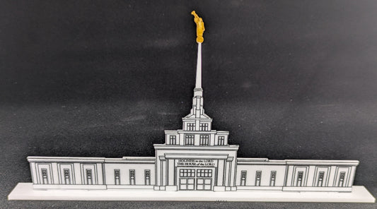 Mormon Temple Display Acrylic small